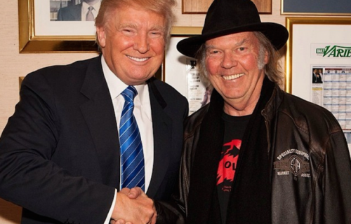 E allora questa foto da dove viene? Dall'Instagram di Trump