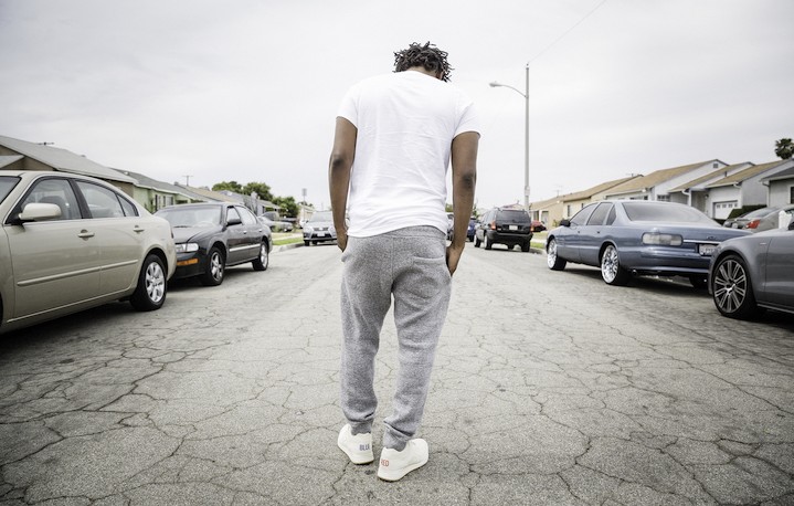 Kendrick Lamar con la Ventilator Reebok Classic firmata da lui
