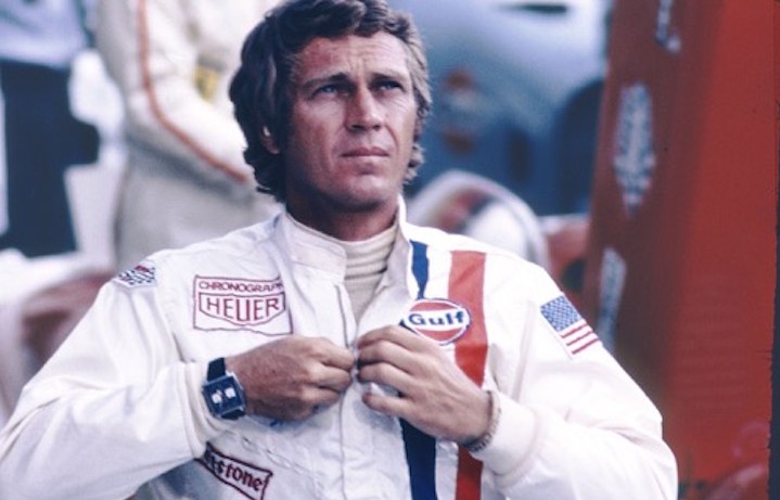 Il cronografo TAG Heuer Monaco originale indossato da Steve McQueen nel 1970 nelle riprese del Film ‘Le 24 Ore di Le Mans’