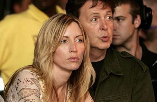 Heather Mills e Paul McCartney - foto via Youtube