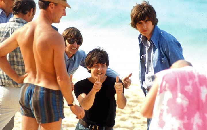 McCartney e soci sulle spiaggia delle Bahamas. Fonte: Bfi