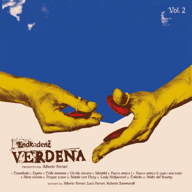 La copertina di "Endkadenz Vol.2" dei Verdena, in uscita il 28 agosto 2015