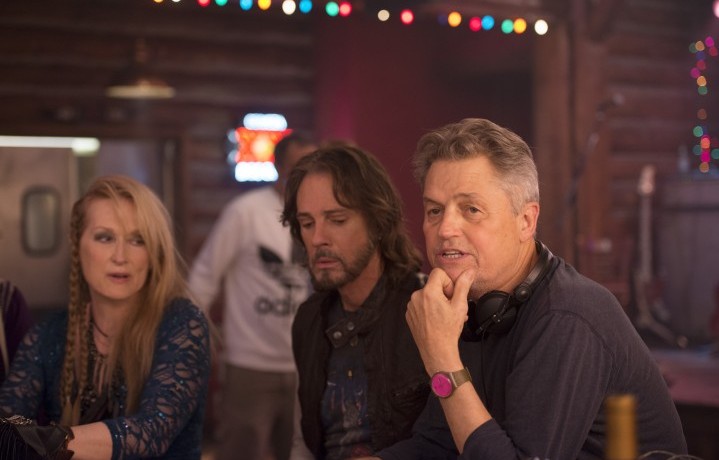 Meryl Streep, Rick Springfield e il regista Jonathan Demme