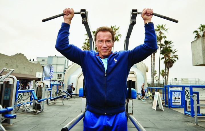 Arnold Schwarzenegger ha ripreso il lavoro "in proprio" dopo 2 mandati da leader politico. Foto: Peter Yang