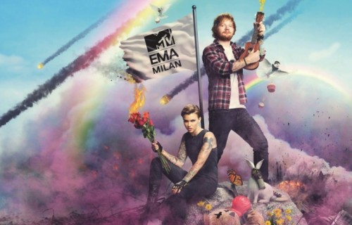 Ed Sheeran e Ruby Rose, i conduttori degli MTV EMA 2015