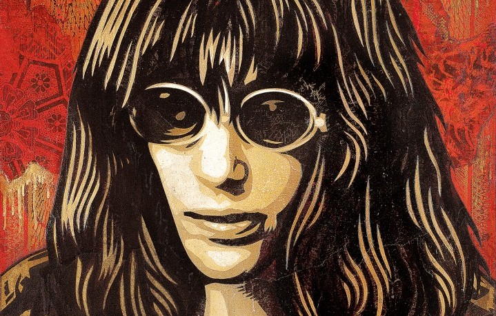 Joey Ramone ritratto da Shepard Fairey