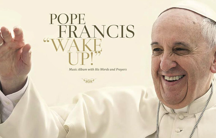 La copertina di "Wake Up", il disco di Papa Francesco uscirà il 27 novembre
