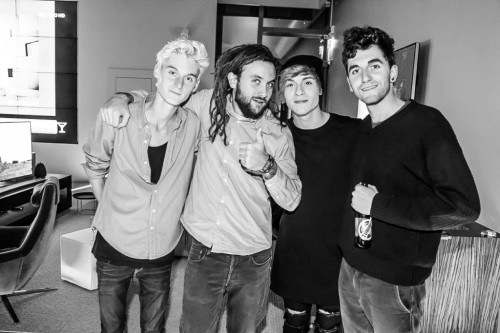 Vittoria and The Hyde Park, OSC2X, Vittorio Marchetti, Paola Turci, Samsung, Samsung District, Tuborg, XF9, X Factor, divano rolling, twitter, foto, gallery, Fred De Palma, Lele Sacchi