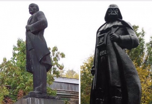 Prima e dopo. Foto: Twitter