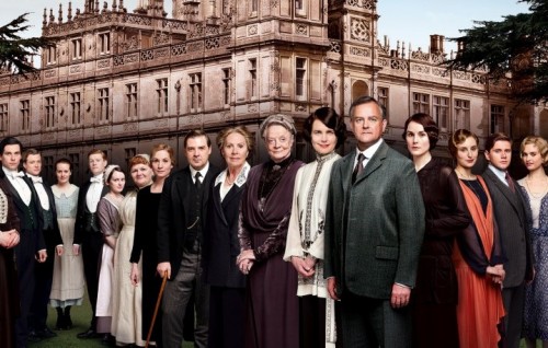 I protagonisti di "Downtown Abbey"