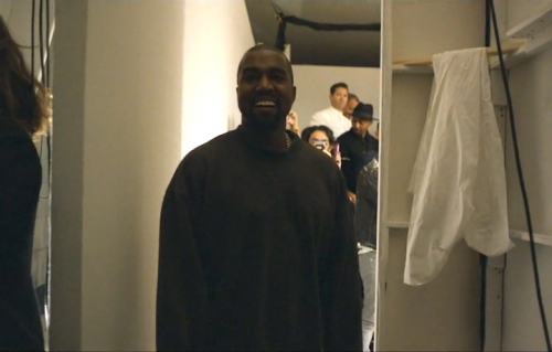 Un frame del documentario di Kanye