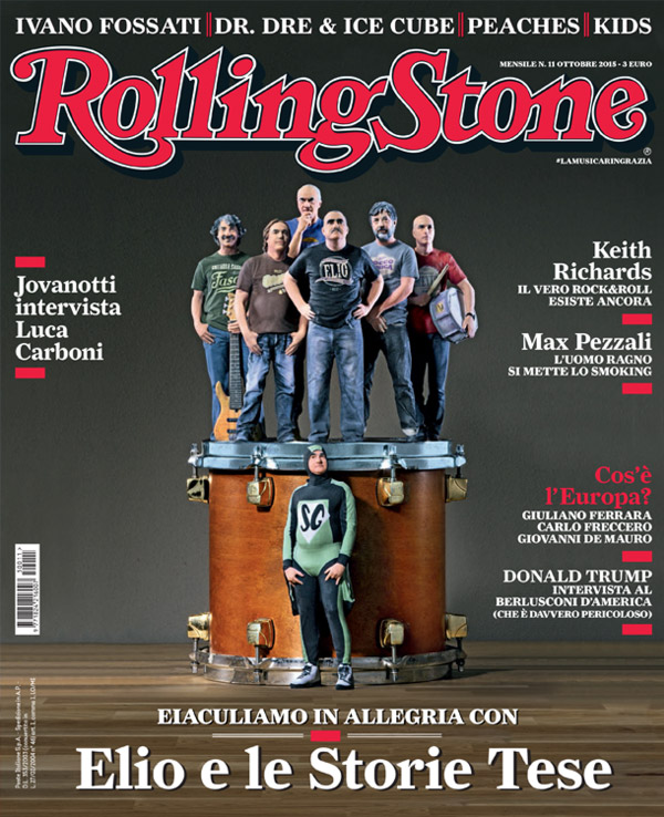 Gli Elio e le Storie Tese sulla copertina di Rolling Stone: «Quanto ci siamo divertiti»