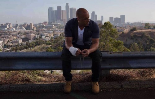 Un'immagine di Vin Diesel nell'ultimo episodio di F&F
