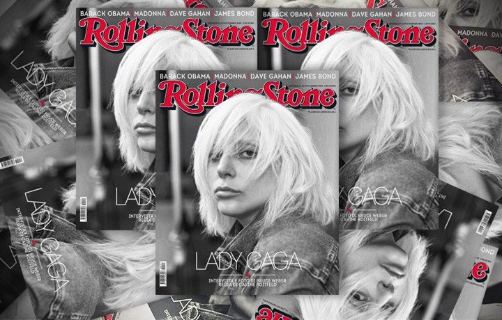 Lady Gaga sulla copertina di Rolling Stone di novembre, dal 5 novembre in edicola