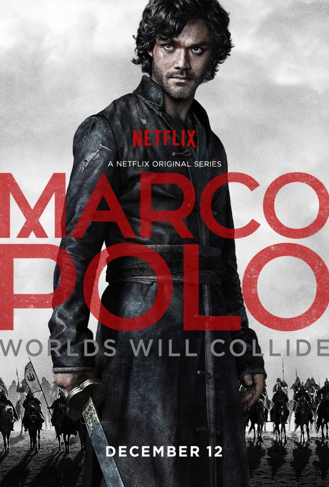 La locandina italiana di "Marco Polo", su Netflix dal 22 ottobre