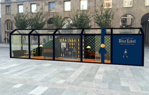 Un'anteprima del Johnnie Walker Blue Store
