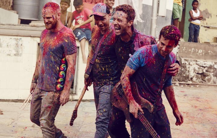 I Coldplay, foto di Julia Kennedy
