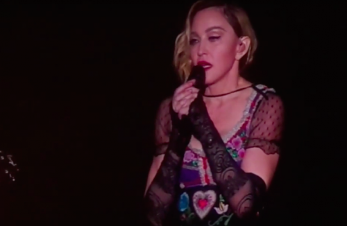 Madonna a Stoccolma, frame da video