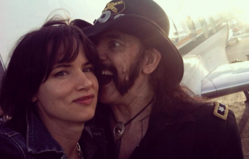Juliette Lewis e Lemmy Kilmister - Foto via Instagram