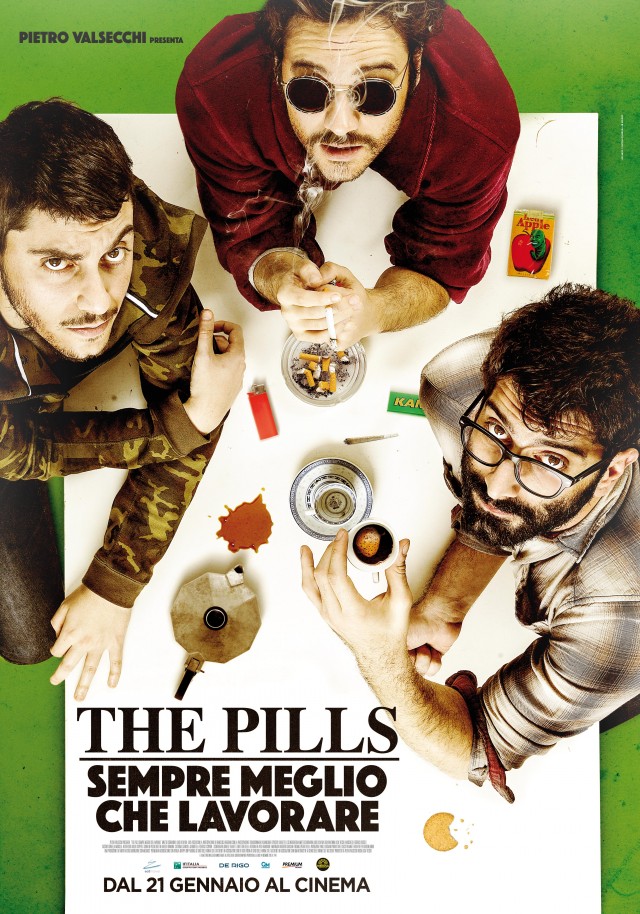 La locancadina di "Sempre meglio che lavorare", il film dei The Pills in uscita il 21 gennaio