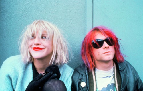 Courtney Love e Cobain insieme in un'immagine da "Montage of Heck"