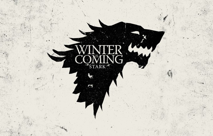 Il celebre stemma della casata di Winterfell in "Game of Thrones"