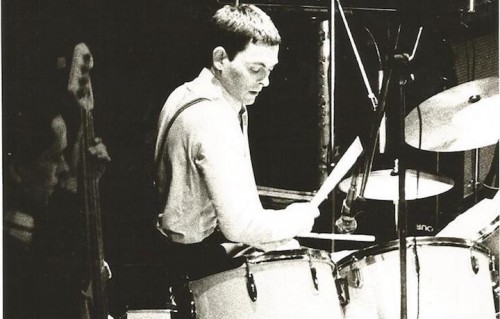 Una foto d'archivio di John Bradbury con i The Specials. Fonte: Facebook