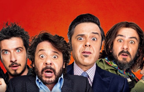 Paolo Ruffini, Lillo & Greg, Francesco Mandelli sono i protagonisti di "Natale col Boss"