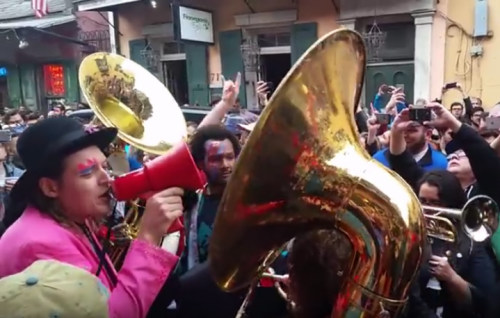 Arcade Fire New Orleans Bowie