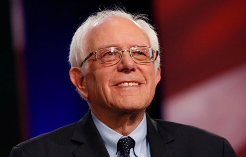 Bernie Sanders, al dibattito dei candidati democratici alla presidenza degli Stati Uniti a Charleston, South Carolina. Foto Patrick T. Fallon/Bloomberg