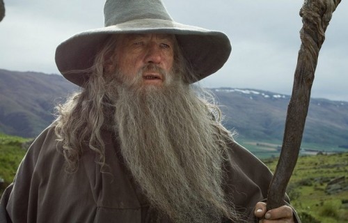 Ian McKellen nei panni dello stregone. Foto: Stampa