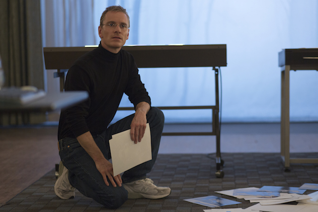 Michael Fassbender nel ruolo di Steve Jobs
