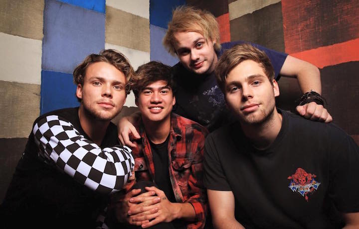 I Five Seconds of Summer, fonte Facebook