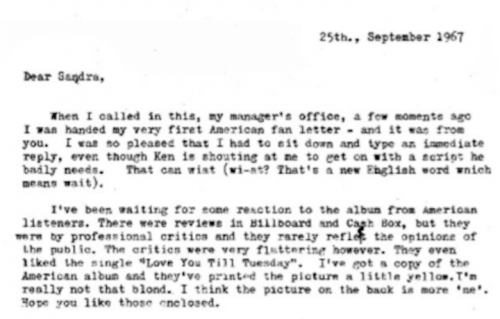 Un estratto della lettera a Sandra Dodd