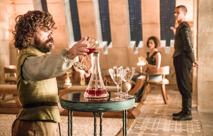 Tyrion Lannister in una foto della nuova stagione. Foto: Helen Sloan/HBO