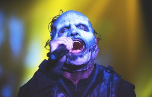 Corey Taylor durante il live di Padova. Foto: Giuseppe Craca