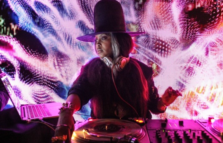 Erykah Badu il 25 gennaio scorso al “BlackHouse” per l’after party del Sundance Film Festival, Park City, Utah - Foto di Thaddaeus McAdams/FilmMagic