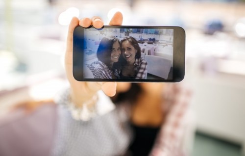 Selfie gentilmente "offerto" da Getty Images