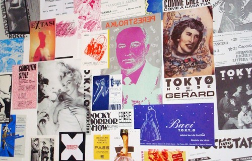 Inviti alle serate dei club di Firenze negli anni '80