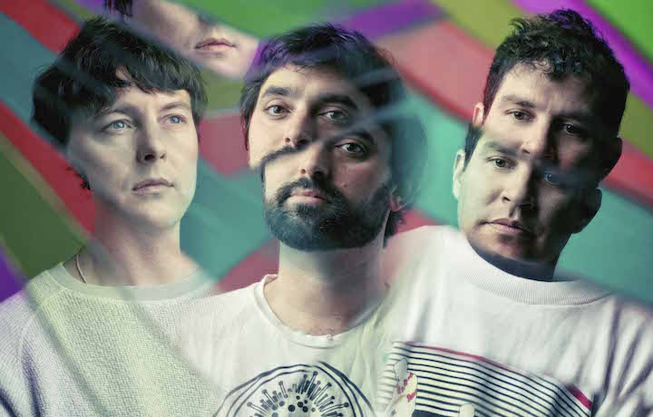 I tre membri degli Animal Collective: Panda Bear, Geologist e Avey Tare