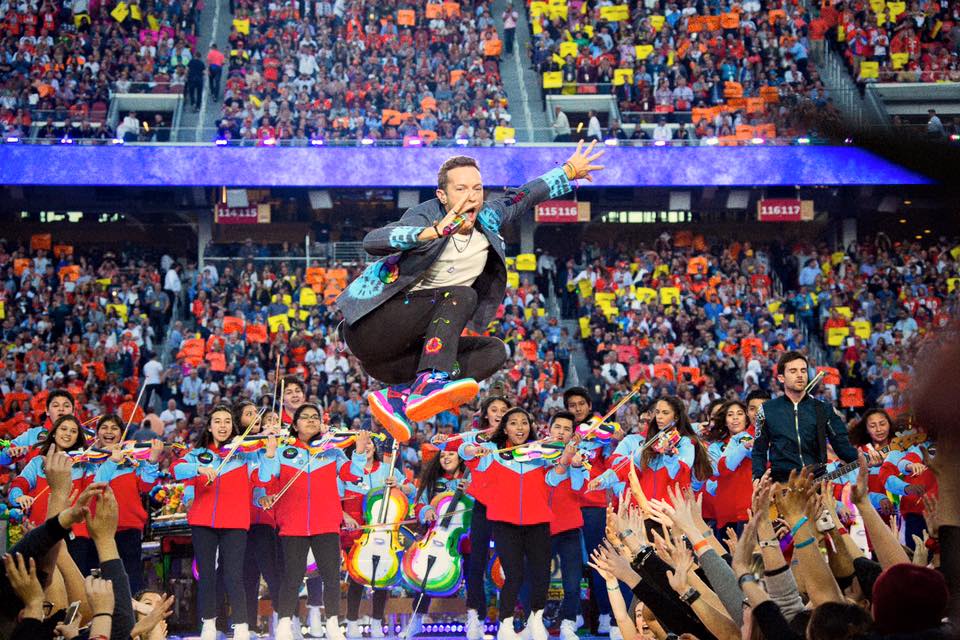 Foto via Facebook - Coldplay