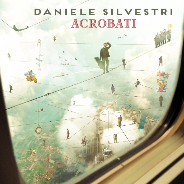 La copertina di "Acrobati", il nuovo album di Daniele Silvestri in uscita il 26 febbraio