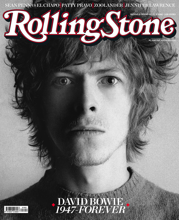 Rolling Stone dedica a David Bowie il nuovo numero di febbraio