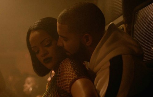 Un frame del video "Work" di Rihanna e Drake