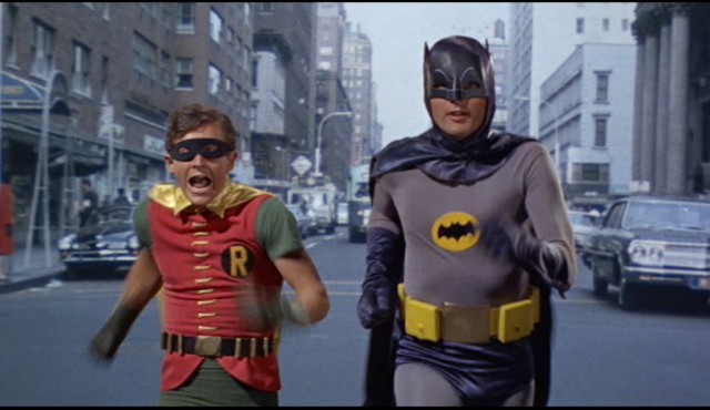 Batman e Robin nel film del 1966