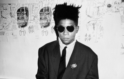 Jean-Michel Basquiat fotografato da Roxanne Lowit