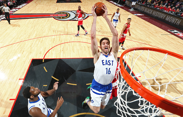 Pau Gasol all'ultimo All-Star Game. Foto: Nathaniel S. Butler/NBAE via Getty Images