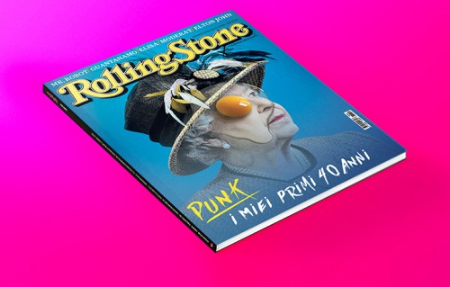 La copertina di Rolling Stone di aprile 2016, in edicola da giovedì 31 - Artwork Davide Parere