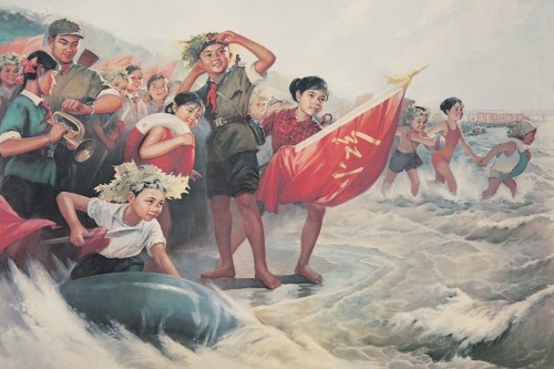 Cina, manifesti della propaganda, Mao, Mao Tse Tung, rivoluzione, Villa Bertelli, Forte dei Marmi, Chinese Propaganda Posters, mostra, foto, gallery