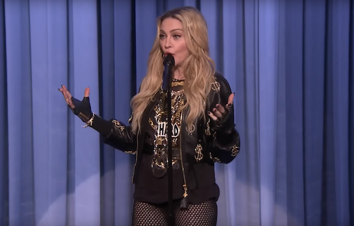 Madonna vuole fare la comica, seriamente